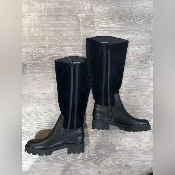New Vionic Fallbrook Water Resistant Knee High Women Boots Size 7 Black - Picture 3 of 6